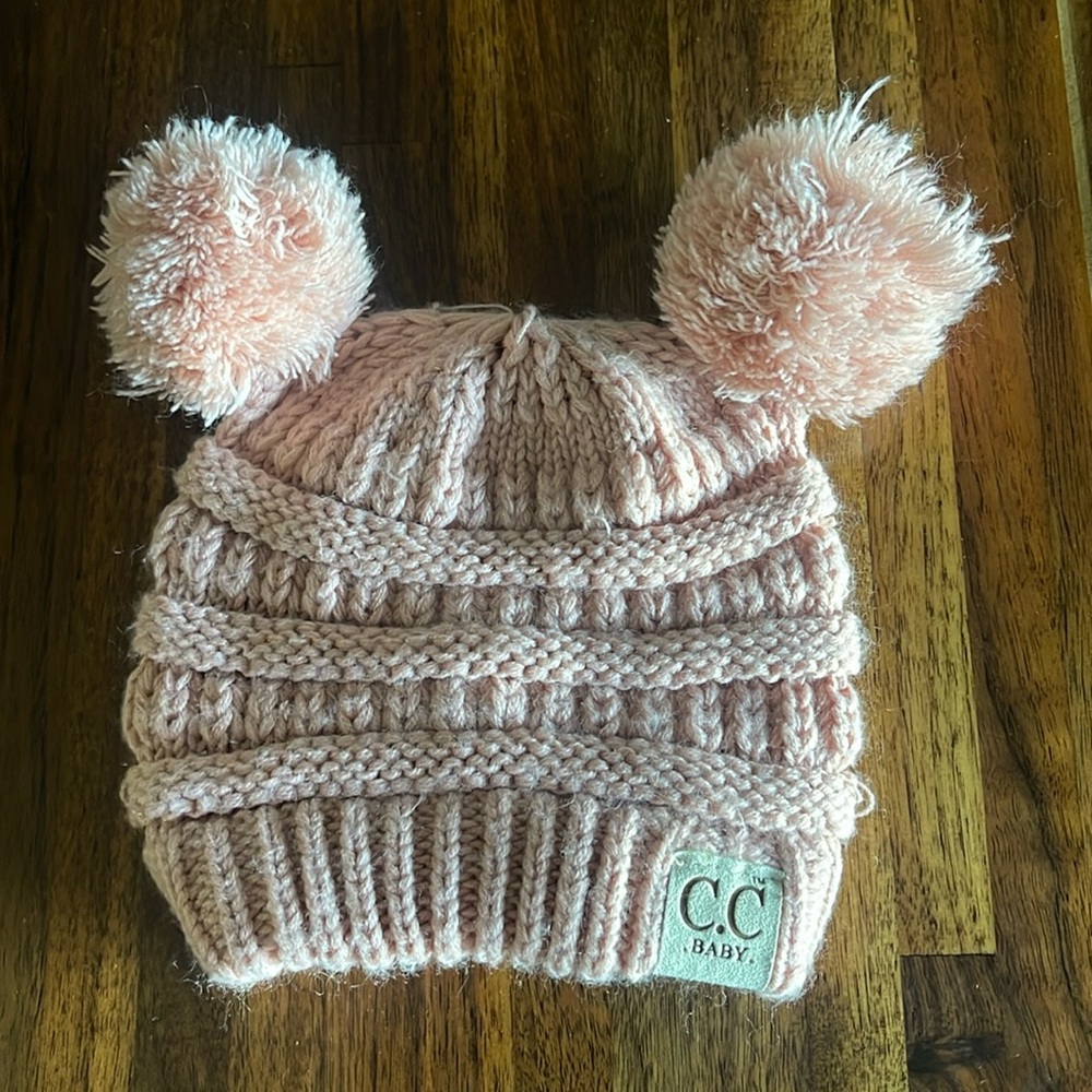 Knitted precious baby beanie